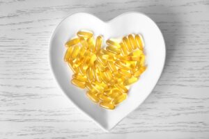 Do fish oil capsules heal my heart?